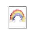 Picture of Watercolor Rainbow _GroupedProduct_Rectangle_Portrait_Mini_ _GroupedProduct_Rectangle_Portrait_Canvas_Framed_