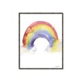 Picture of Watercolor Rainbow _GroupedProduct_Rectangle_Portrait_Mini_ _GroupedProduct_Rectangle_Portrait_Canvas_Framed_