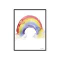 Picture of Watercolor Rainbow _GroupedProduct_Rectangle_Portrait_Mini_ _GroupedProduct_Rectangle_Portrait_Canvas_Framed_