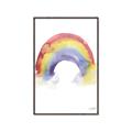 Picture of Watercolor Rainbow _GroupedProduct_Rectangle_Portrait_Mini_ _GroupedProduct_Rectangle_Portrait_Canvas_Framed_