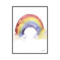 Picture of Watercolor Rainbow _GroupedProduct_Rectangle_Portrait_Mini_ _GroupedProduct_Rectangle_Portrait_Canvas_Framed_