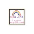 Picture of Rainbow Amongst the Clouds _GroupedProduct_Square_Mini_ _GroupedProduct_Square_Canvas_Framed_