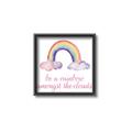 Picture of Rainbow Amongst the Clouds _GroupedProduct_Square_Mini_ _GroupedProduct_Square_Canvas_Framed_