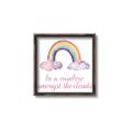 Picture of Rainbow Amongst the Clouds _GroupedProduct_Square_Mini_ _GroupedProduct_Square_Canvas_Framed_
