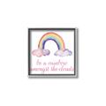 Picture of Rainbow Amongst the Clouds _GroupedProduct_Square_Mini_ _GroupedProduct_Square_Canvas_Framed_