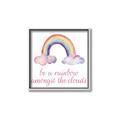 Picture of Rainbow Amongst the Clouds _GroupedProduct_Square_Mini_ _GroupedProduct_Square_Canvas_Framed_