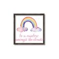 Picture of Rainbow Amongst the Clouds _GroupedProduct_Square_Mini_ _GroupedProduct_Square_Canvas_Framed_