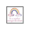 Picture of Rainbow Amongst the Clouds _GroupedProduct_Square_Mini_ _GroupedProduct_Square_Canvas_Framed_