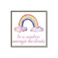 Picture of Rainbow Amongst the Clouds _GroupedProduct_Square_Mini_ _GroupedProduct_Square_Canvas_Framed_