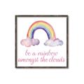 Picture of Rainbow Amongst the Clouds _GroupedProduct_Square_Mini_ _GroupedProduct_Square_Canvas_Framed_