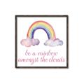 Picture of Rainbow Amongst the Clouds _GroupedProduct_Square_Mini_ _GroupedProduct_Square_Canvas_Framed_