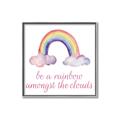 Picture of Rainbow Amongst the Clouds _GroupedProduct_Square_Mini_ _GroupedProduct_Square_Canvas_Framed_