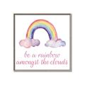 Picture of Rainbow Amongst the Clouds _GroupedProduct_Square_Mini_ _GroupedProduct_Square_Canvas_Framed_