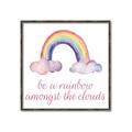 Picture of Rainbow Amongst the Clouds _GroupedProduct_Square_Mini_ _GroupedProduct_Square_Canvas_Framed_