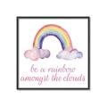 Picture of Rainbow Amongst the Clouds _GroupedProduct_Square_Mini_ _GroupedProduct_Square_Canvas_Framed_