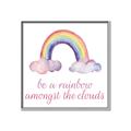 Picture of Rainbow Amongst the Clouds _GroupedProduct_Square_Mini_ _GroupedProduct_Square_Canvas_Framed_