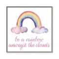 Picture of Rainbow Amongst the Clouds _GroupedProduct_Square_Mini_ _GroupedProduct_Square_Canvas_Framed_