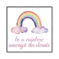Picture of Rainbow Amongst the Clouds _GroupedProduct_Square_Mini_ _GroupedProduct_Square_Canvas_Framed_