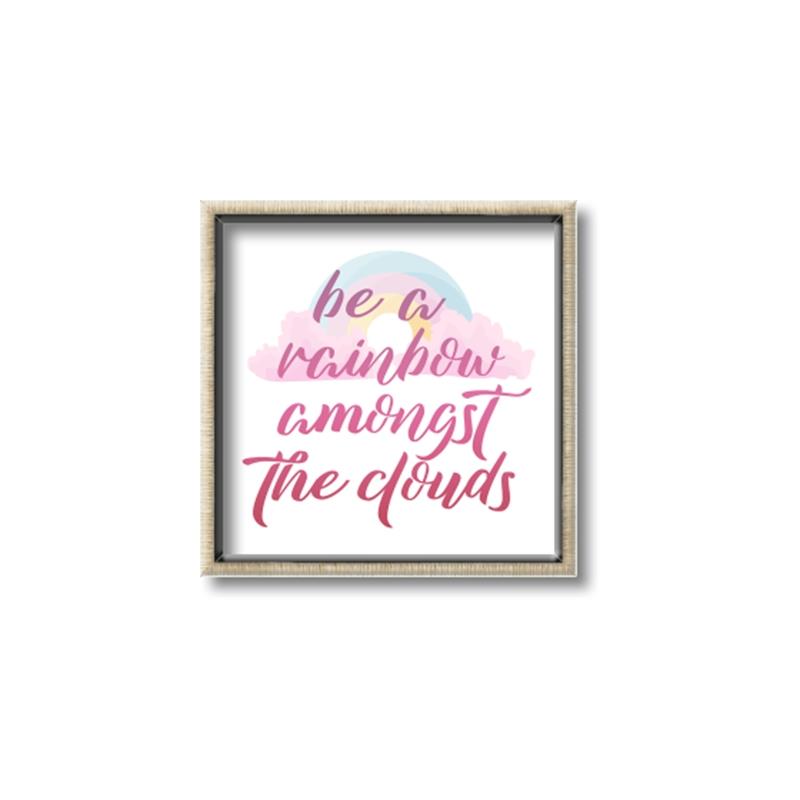 Picture of Be a Rainbow _GroupedProduct_Square_Mini_ _GroupedProduct_Square_Canvas_Framed_