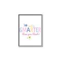 Picture of And Smarter Than _GroupedProduct_Rectangle_Portrait_Mini_ _GroupedProduct_Rectangle_Portrait_Canvas_Framed_