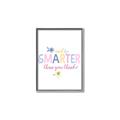 Picture of And Smarter Than _GroupedProduct_Rectangle_Portrait_Mini_ _GroupedProduct_Rectangle_Portrait_Canvas_Framed_