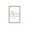 Picture of And Smarter Than _GroupedProduct_Rectangle_Portrait_Mini_ _GroupedProduct_Rectangle_Portrait_Canvas_Framed_
