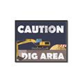Picture of Dig Area _GroupedProduct_Rectangle_Landscape_Mini_ _GroupedProduct_Rectangle_Landscape_Canvas_Framed_