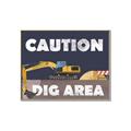 Picture of Dig Area _GroupedProduct_Rectangle_Landscape_Mini_ _GroupedProduct_Rectangle_Landscape_Canvas_Framed_