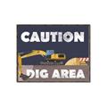 Picture of Dig Area _GroupedProduct_Rectangle_Landscape_Mini_ _GroupedProduct_Rectangle_Landscape_Canvas_Framed_