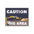 Picture of Dig Area _GroupedProduct_Rectangle_Landscape_Mini_ _GroupedProduct_Rectangle_Landscape_Canvas_Framed_