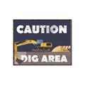 Picture of Dig Area _GroupedProduct_Rectangle_Landscape_Mini_ _GroupedProduct_Rectangle_Landscape_Canvas_Framed_