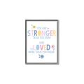 Picture of You Are Stronger _GroupedProduct_Rectangle_Portrait_Mini_ _GroupedProduct_Rectangle_Portrait_Canvas_Framed_