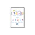 Picture of You Are Stronger _GroupedProduct_Rectangle_Portrait_Mini_ _GroupedProduct_Rectangle_Portrait_Canvas_Framed_