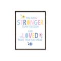Picture of You Are Stronger _GroupedProduct_Rectangle_Portrait_Mini_ _GroupedProduct_Rectangle_Portrait_Canvas_Framed_