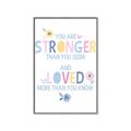 Picture of You Are Stronger _GroupedProduct_Rectangle_Portrait_Mini_ _GroupedProduct_Rectangle_Portrait_Canvas_Framed_