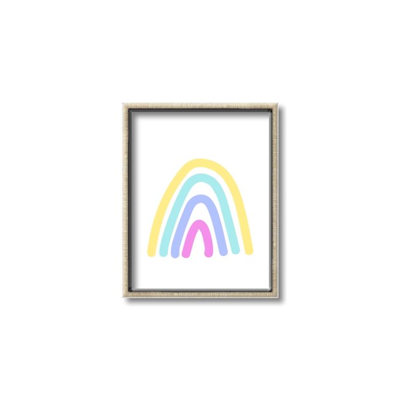 Picture of Kind Rainbow I _GroupedProduct_Rectangle_Portrait_Mini_ _GroupedProduct_Rectangle_Portrait_Canvas_Framed_