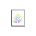 Picture of Kind Rainbow I _GroupedProduct_Rectangle_Portrait_Mini_ _GroupedProduct_Rectangle_Portrait_Canvas_Framed_