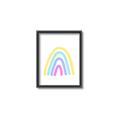 Picture of Kind Rainbow I _GroupedProduct_Rectangle_Portrait_Mini_ _GroupedProduct_Rectangle_Portrait_Canvas_Framed_