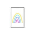 Picture of Kind Rainbow I _GroupedProduct_Rectangle_Portrait_Mini_ _GroupedProduct_Rectangle_Portrait_Canvas_Framed_