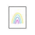 Picture of Kind Rainbow I _GroupedProduct_Rectangle_Portrait_Mini_ _GroupedProduct_Rectangle_Portrait_Canvas_Framed_