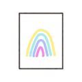 Picture of Kind Rainbow I _GroupedProduct_Rectangle_Portrait_Mini_ _GroupedProduct_Rectangle_Portrait_Canvas_Framed_