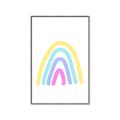 Picture of Kind Rainbow I _GroupedProduct_Rectangle_Portrait_Mini_ _GroupedProduct_Rectangle_Portrait_Canvas_Framed_