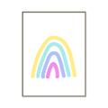 Picture of Kind Rainbow I _GroupedProduct_Rectangle_Portrait_Mini_ _GroupedProduct_Rectangle_Portrait_Canvas_Framed_