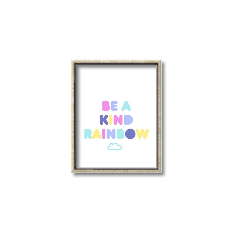 Picture of Kind Rainbow II _GroupedProduct_Rectangle_Portrait_Mini_ _GroupedProduct_Rectangle_Portrait_Canvas_Framed_