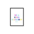 Picture of Kind Rainbow II _GroupedProduct_Rectangle_Portrait_Mini_ _GroupedProduct_Rectangle_Portrait_Canvas_Framed_