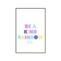 Picture of Kind Rainbow II _GroupedProduct_Rectangle_Portrait_Mini_ _GroupedProduct_Rectangle_Portrait_Canvas_Framed_