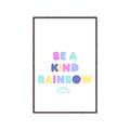 Picture of Kind Rainbow II _GroupedProduct_Rectangle_Portrait_Mini_ _GroupedProduct_Rectangle_Portrait_Canvas_Framed_
