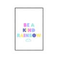 Picture of Kind Rainbow II _GroupedProduct_Rectangle_Portrait_Mini_ _GroupedProduct_Rectangle_Portrait_Canvas_Framed_