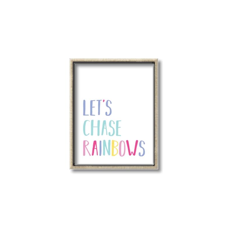 Picture of Lets Chase Rainbows _GroupedProduct_Rectangle_Portrait_Mini_ _GroupedProduct_Rectangle_Portrait_Canvas_Framed_