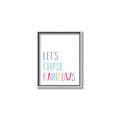 Picture of Lets Chase Rainbows _GroupedProduct_Rectangle_Portrait_Mini_ _GroupedProduct_Rectangle_Portrait_Canvas_Framed_